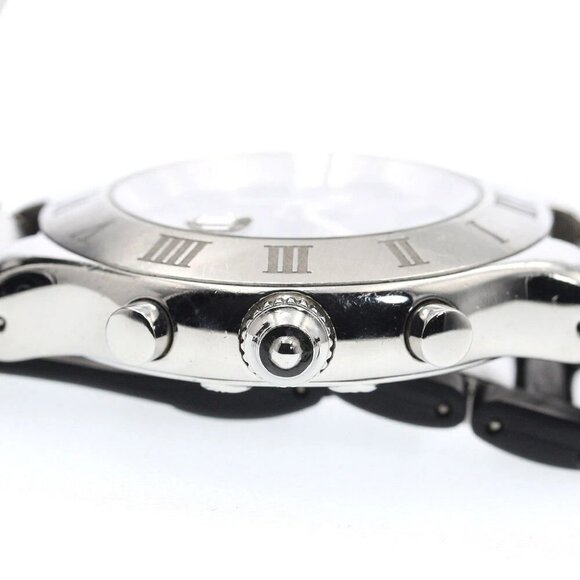 CARTIER CHRONOSCAPH W10125U2 Chronograph Quartz Men's Watch - Picture 6 of 11